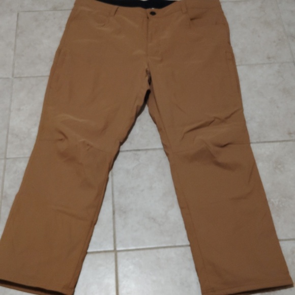 Orvis Fleece Lined Men's Pants Warm,outdoor, Articulated Knees 40x30 - Picture 3 of 12